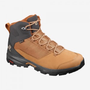 Bottes de Marche Salomon Outward Gore-Tex Homme Orange | 63918-IOPF