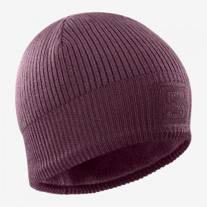 Casquettes Salomon Logo Homme Violette | 83704-TSHG