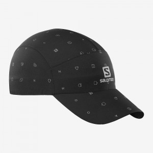 Casquettes Salomon Reflective Homme Noir | 54123-MFLW