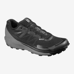 Chaussure Trail Running Salomon Sense Ride 3 Gtx Invis. Fit Homme Noir | 30265-RQWU