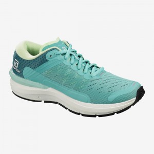 Chaussure Trail Running Salomon Sonic 3 Confidence W Femme Vert | 27453-YNOG