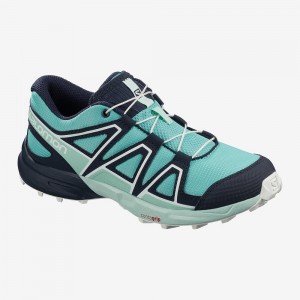 Chaussure Trail Running Salomon Speedcross Enfant Vert | 83649-UQTS