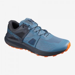 Chaussure Trail Running Salomon Ultra Pro Homme Bleu | 04675-RJXQ