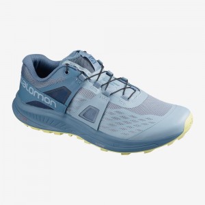 Chaussure Trail Running Salomon Ultra W Pro Femme Bleu | 50641-KBYZ