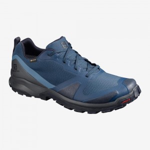 Chaussure Trail Running Salomon Xa Collider Gtx Homme Bleu Marine | 81697-XLNF