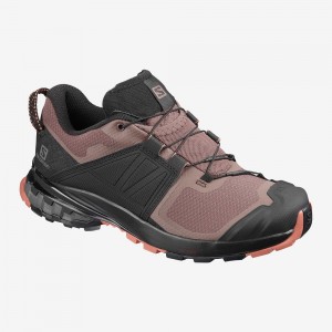 Chaussure Trail Running Salomon Xa Wild Femme Rose | 47956-FDNA