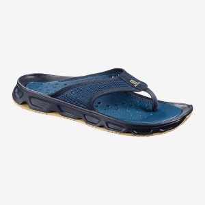 Claquette Salomon Rx Break 4.0 Homme Bleu | 90423-WYZJ