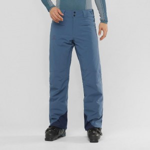 Pantalon Salomon Brilliant Homme Bleu Marine | 87163-DBFC