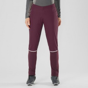 Pantalon Salomon Lightning Lightshell W Femme Violette | 07534-BTDC