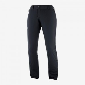 Pantalon Salomon Nova W Femme Noir | 85021-PEVG