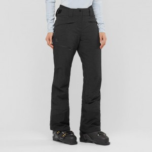 Pantalon Salomon Proof Light Femme Noir | 42319-JMCW