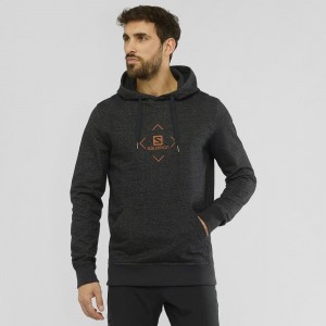 Sweat a Capuche Salomon Shift Hoodie M Homme Noir | 02765-QRFH