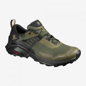 Trekking Salomon X Raise Gore-Tex Homme Vert | 89130-YSIH