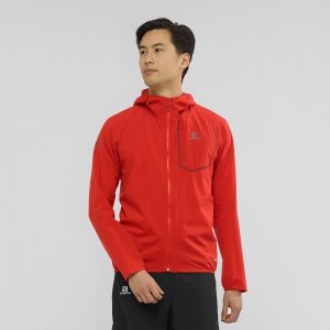 Veste De Course Salomon Bonatti Pro Wp Jkt M Homme Rouge | 20879-SLUM