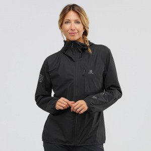 Veste Salomon Outspeed 360 3L Jkt W Femme Noir | 14625-JNLT