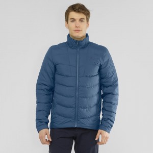 Veste Salomon Sight Storm Jacket M Homme Bleu Marine | 54926-GZVJ