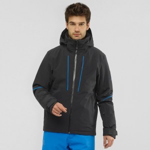 Vestes De Ski Salomon Edge Homme Noir | 95634-XOKM