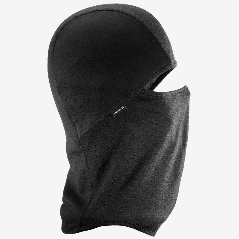 Bandeau Salomon Balaclava Homme Noir | 25701-GNBM