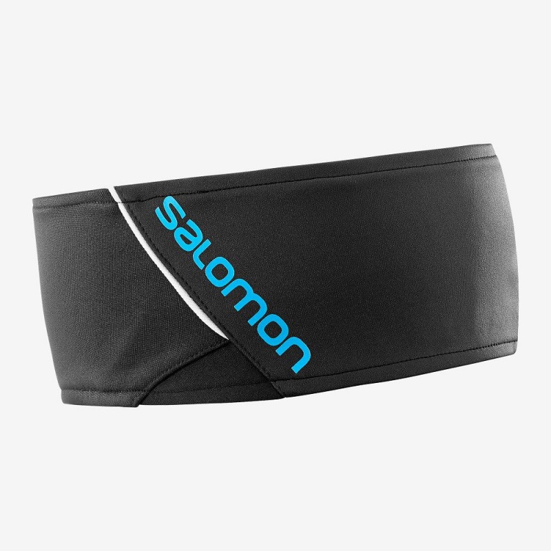 Bandeau Salomon Rs Headband Homme Noir | 71849-WHIT