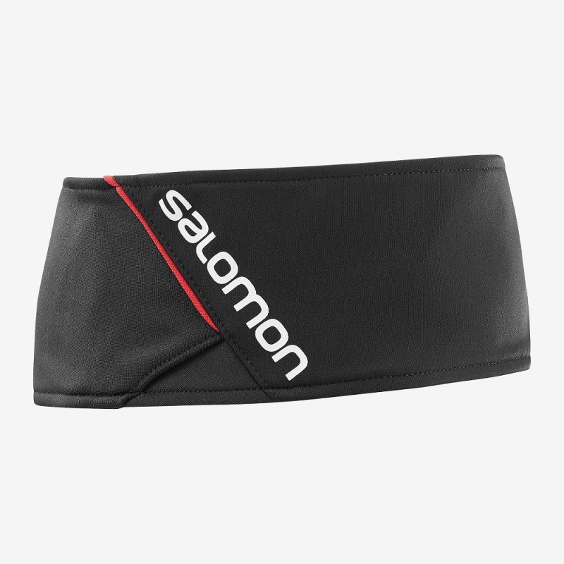 Bandeau Salomon Rs Headband Homme Noir | 68275-EBVG