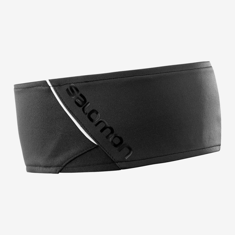 Bandeau Salomon Rs Headband Homme Noir | 40512-KGOP