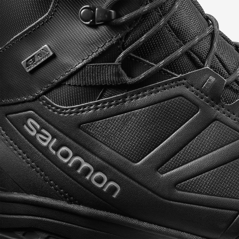 Botte Hiver Salomon Toundra Pro Climasalomon Imperméables Homme Noir | 84260-LJMV