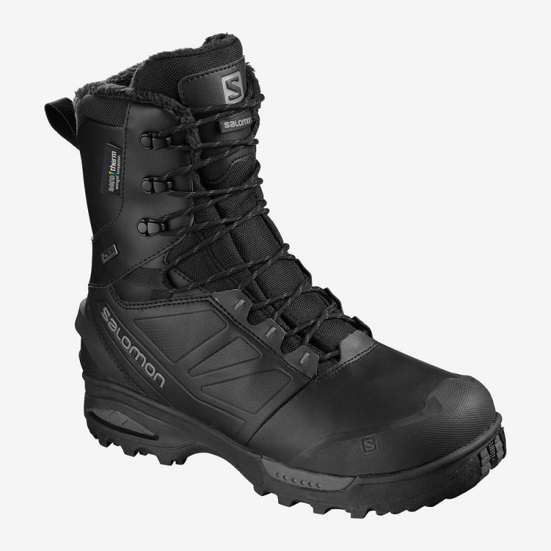 Botte Hiver Salomon Toundra Pro Climasalomon Imperméables Homme Noir | 84260-LJMV