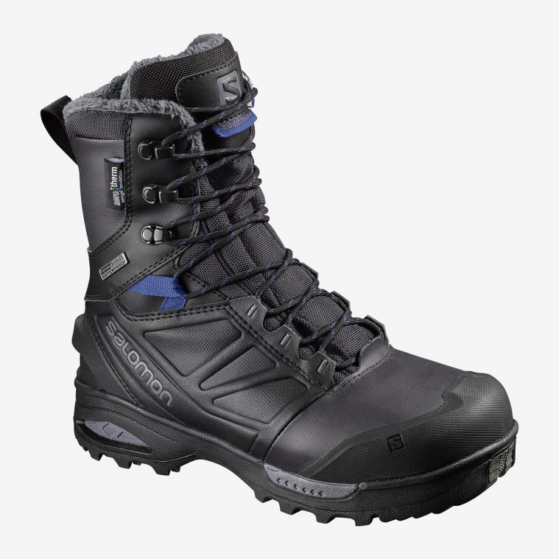 Botte Hiver Salomon Toundra Pro Climasalomon Imperméables Femme Noir | 75836-QEOZ