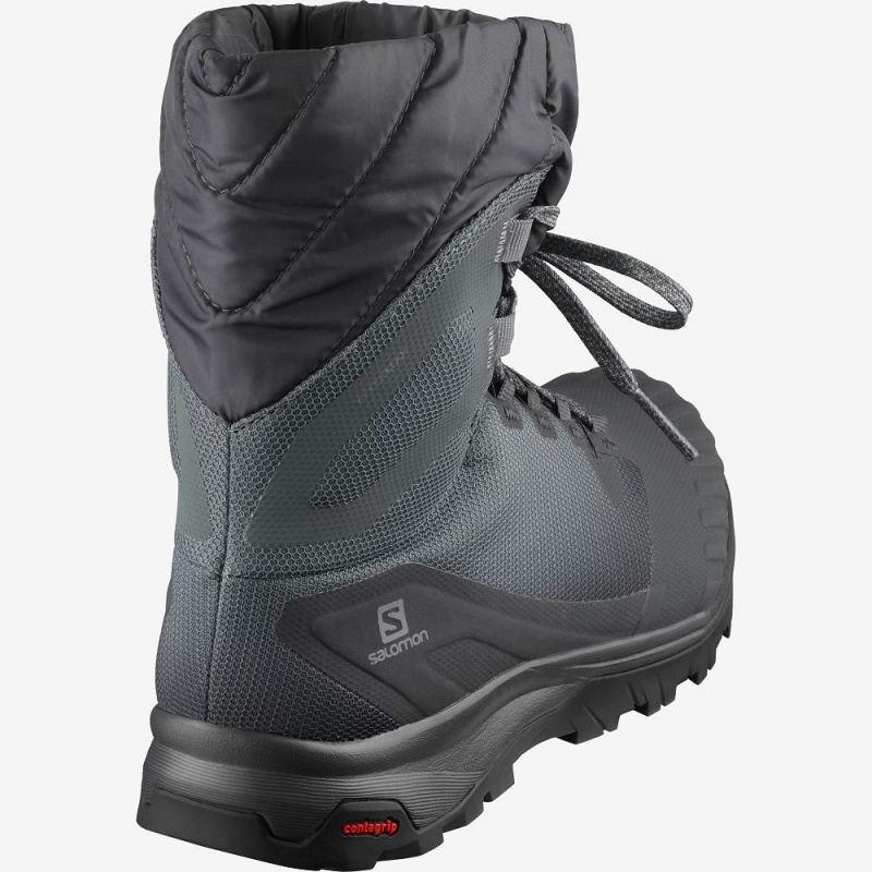 Botte Hiver Salomon Vaya Powder Thinsulate Climasalomon Imperméables Femme Gray | 07231-WCNR