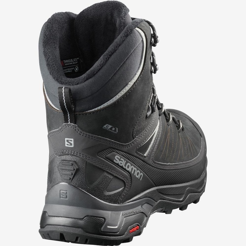 Botte Hiver Salomon X Ultra D'hiver Climasalomon Imperméables 2 Homme Noir | 83671-ZKOG