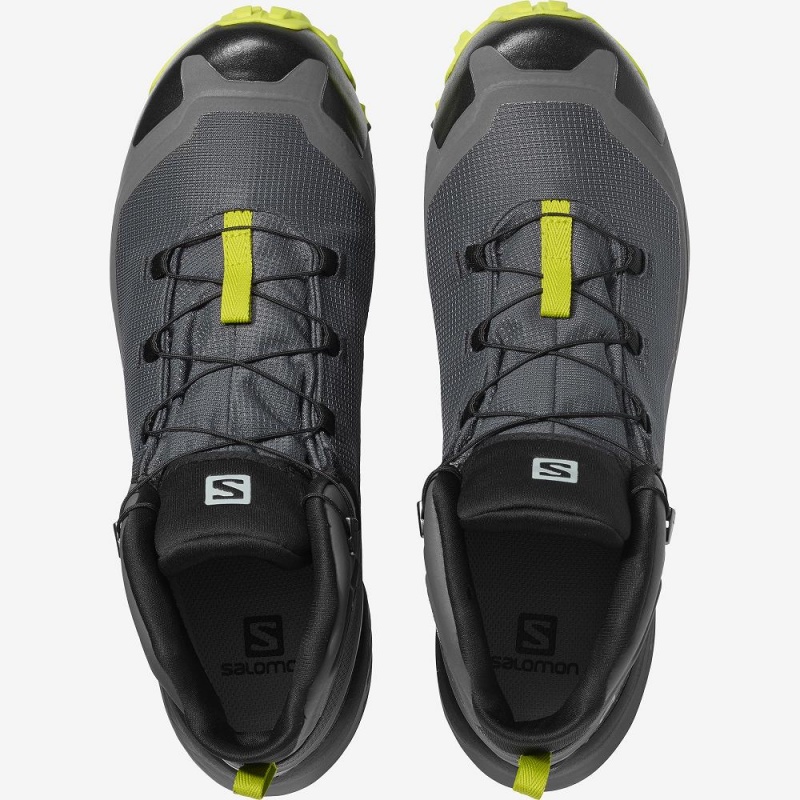 Bottes de Marche Salomon Cross Hike Mid Gore-Tex Homme Gray | 04785-GJTR