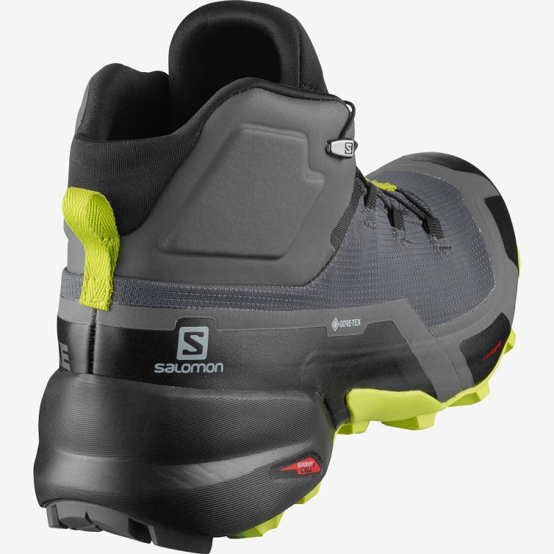 Bottes de Marche Salomon Cross Hike Mid Gore-Tex Homme Gray | 04785-GJTR