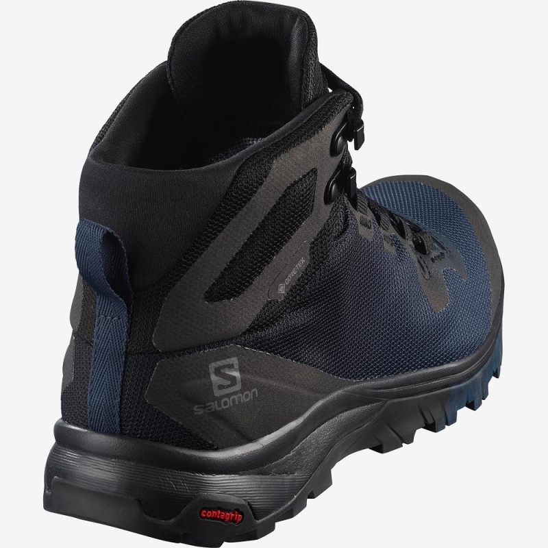 Bottes de Marche Salomon Vaya Mid Gore-Tex Femme Noir | 04369-DJWX