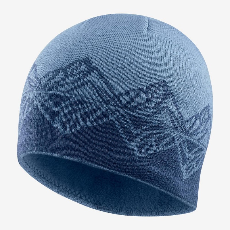 Casquettes Salomon Graphique Homme Bleu | 15269-QHEJ