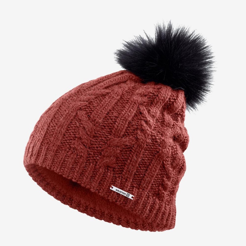 Casquettes Salomon Ivy Homme Rouge | 65073-OMQZ