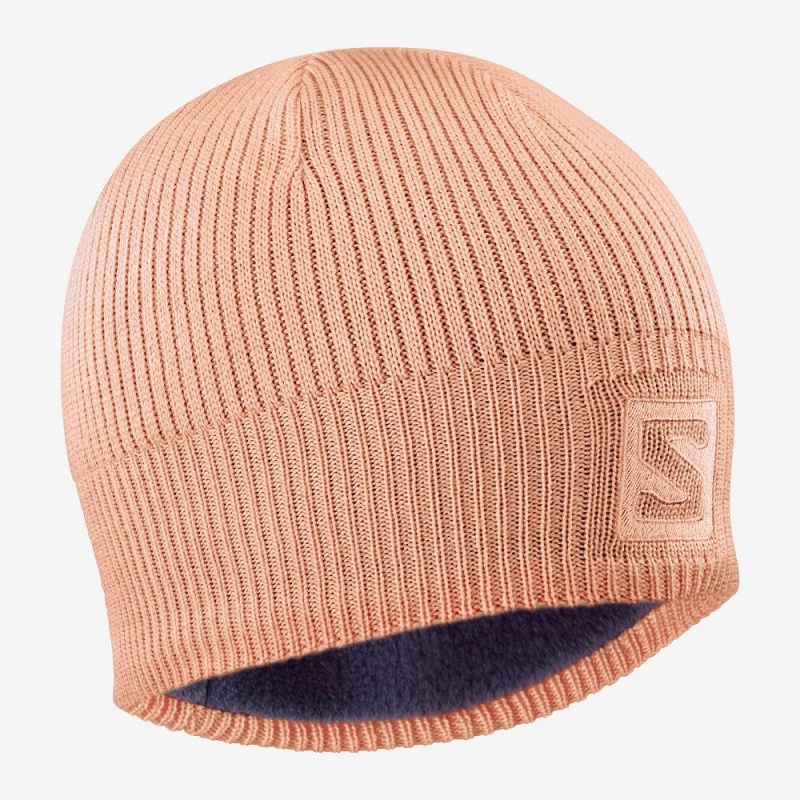 Casquettes Salomon Logo Homme Rose | 16082-VMSN