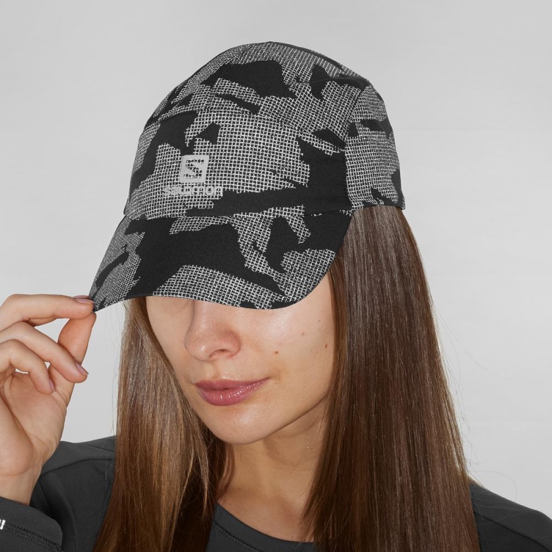 Casquettes Salomon Reflective Homme Gray | 26073-GQHD