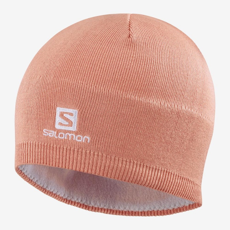 Casquettes Salomon Rs Warm Homme Rose | 93546-ATOX