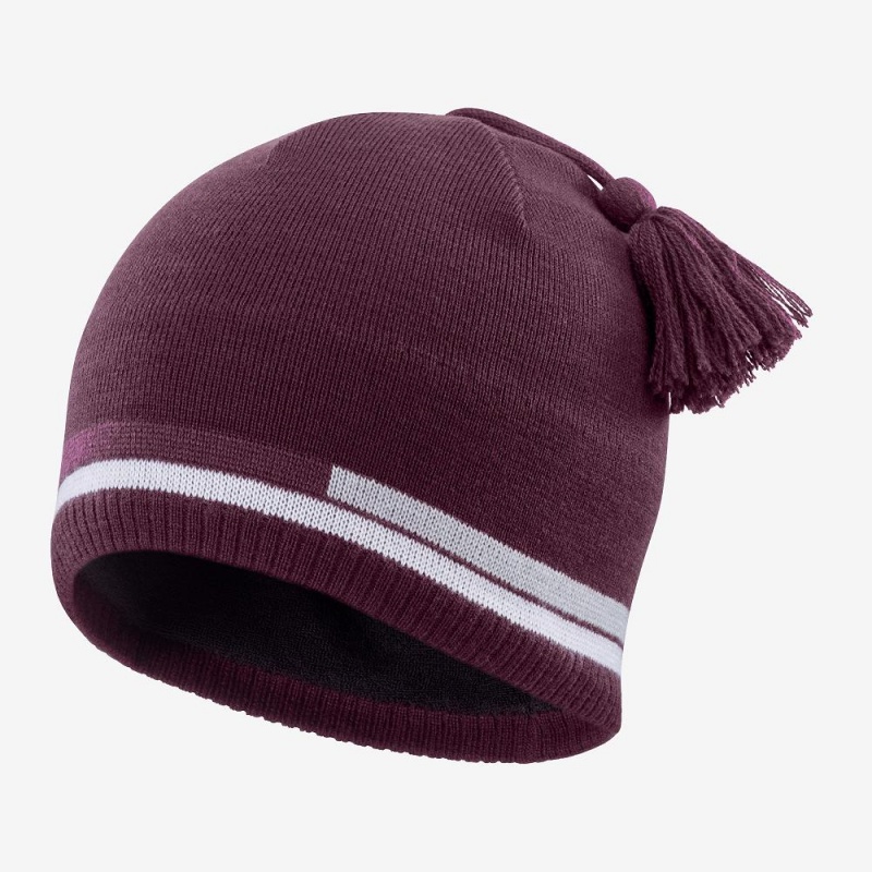 Chapeaux Salomon Escape Beanie Homme Violette | 20594-NMDH