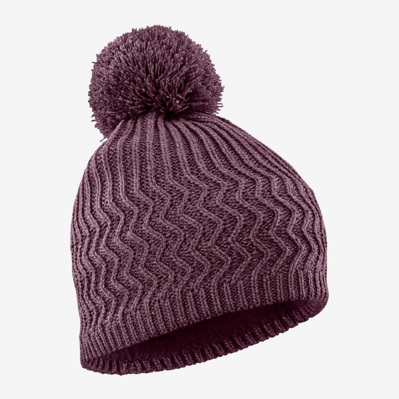 Chapeaux Salomon Kuba Beanie Homme Violette | 09143-WYAD