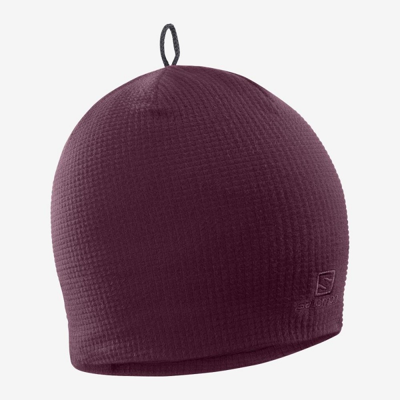 Chapeaux Salomon Rs Warm Beanie Homme Violette | 52179-USMV