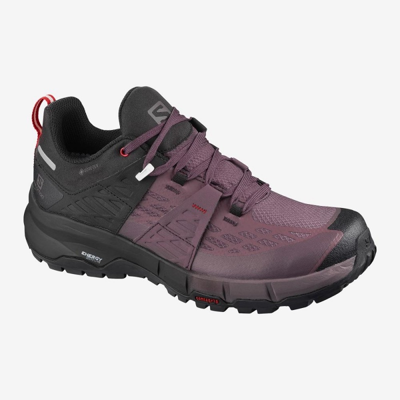 Chaussure Running Salomon Odyssey Gtx W Femme Noir | 83946-XJGR