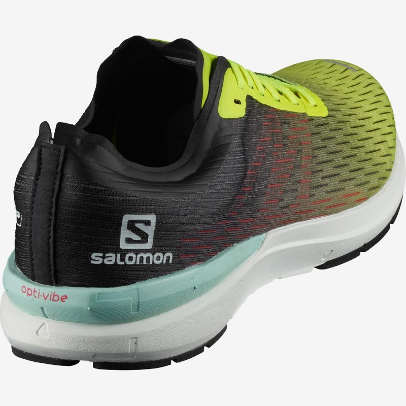 Chaussure Running Salomon Sonic 3 Accelerate Homme Jaune | 28496-IRNP