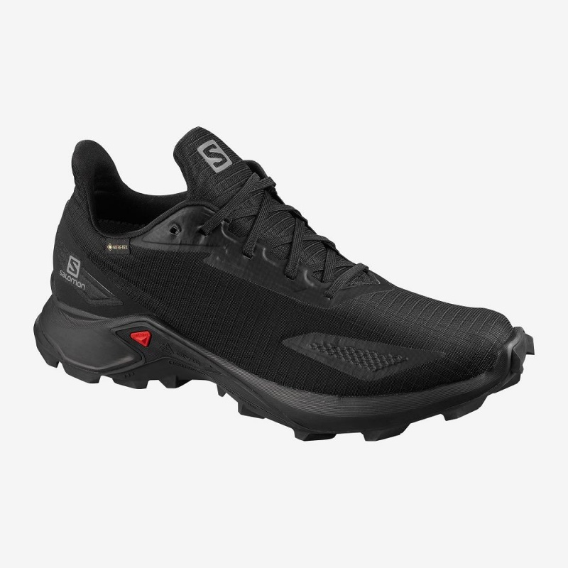 Chaussure Trail Running Salomon Alphacross Blast Gtx Homme Noir | 08439-HPCE