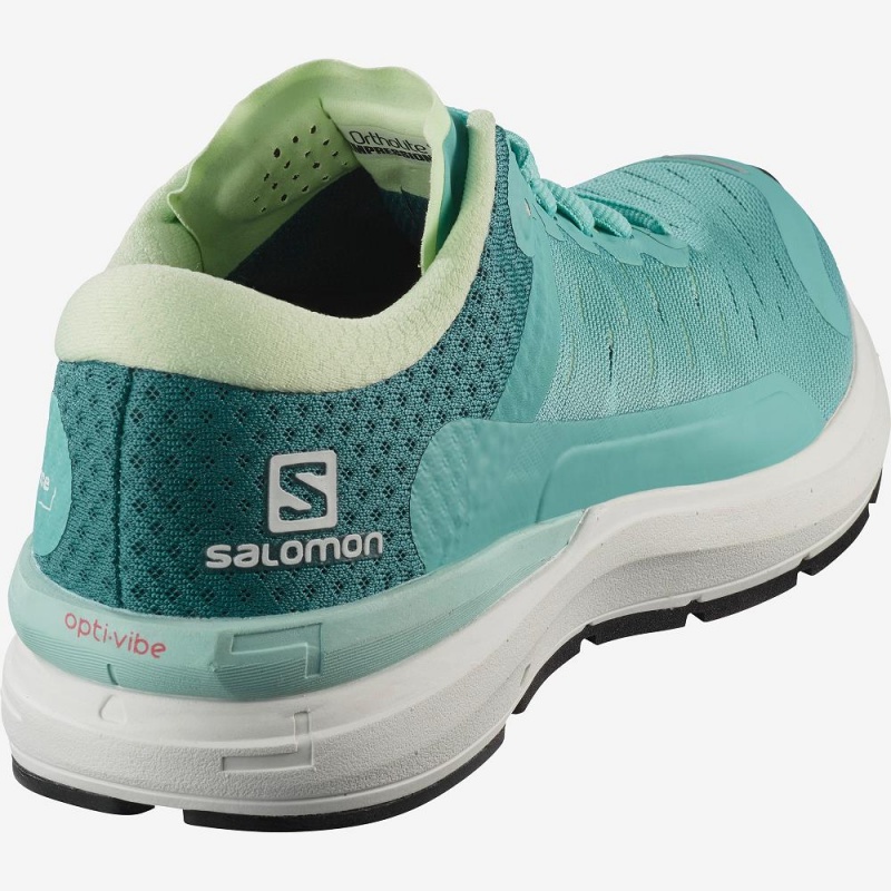 Chaussure Trail Running Salomon Sonic 3 Confidence W Femme Vert | 27453-YNOG