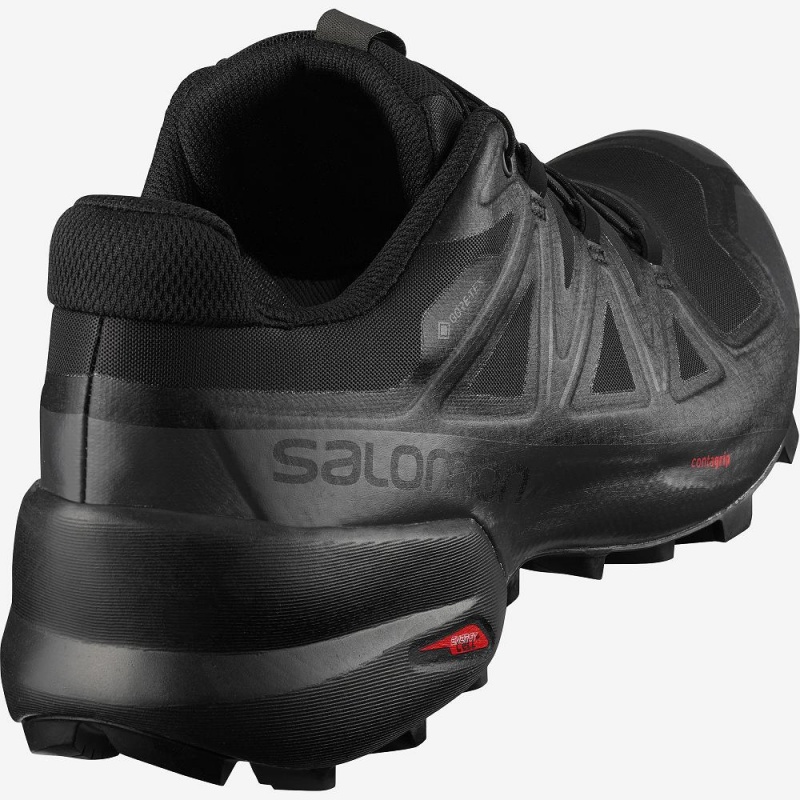 Chaussure Trail Running Salomon Speedcross 5 Gore-Tex Homme Noir | 74910-BQKR