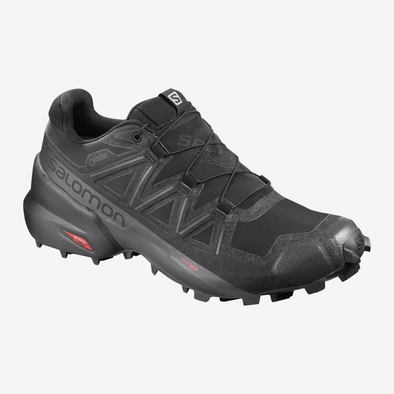 Chaussure Trail Running Salomon Speedcross 5 Gore-Tex Homme Noir | 74910-BQKR