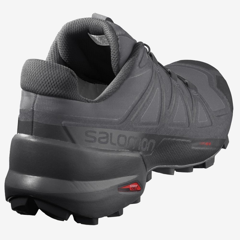 Chaussure Trail Running Salomon Speedcross 5 Homme Gray | 59124-HFEC