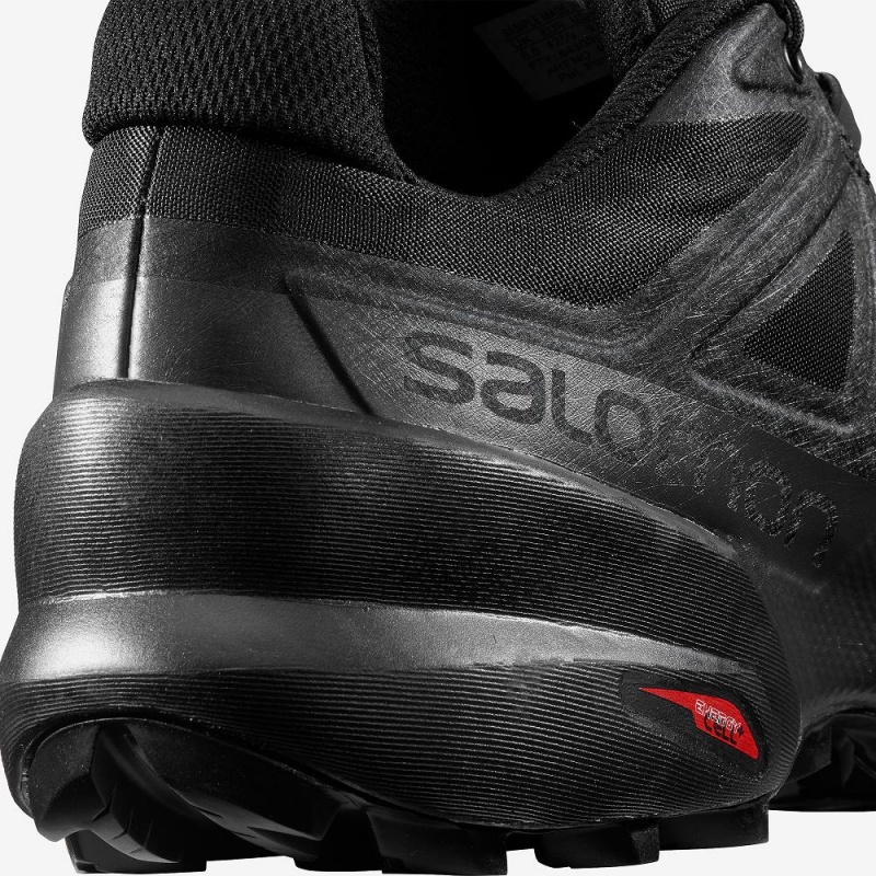 Chaussure Trail Running Salomon Speedcross 5 Larges Homme Noir | 54803-PATM