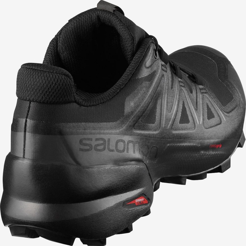 Chaussure Trail Running Salomon Speedcross 5 Gore-Tex Femme Noir | 64507-UICO